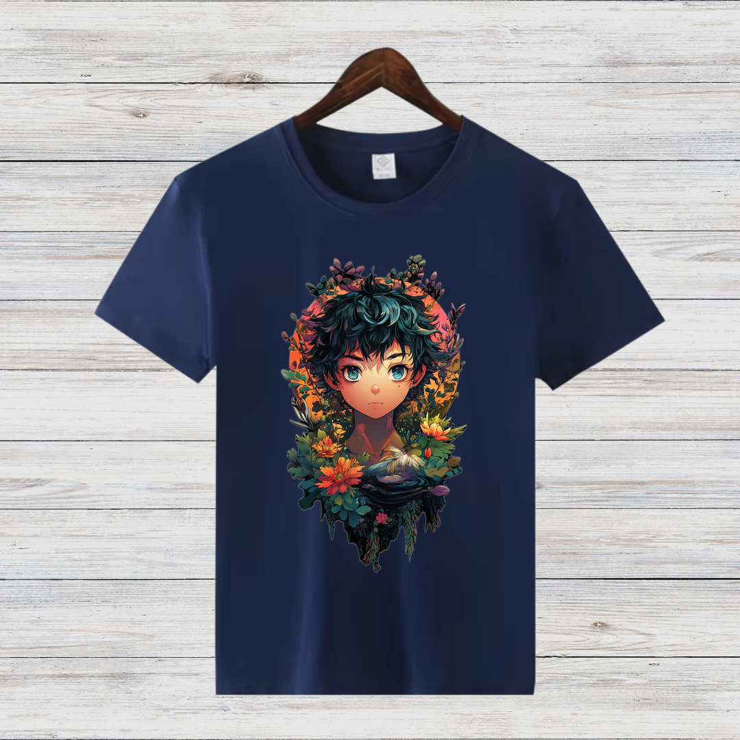 Mystisches Anime Kunst T-Shirt | Fantasy Illustration Shirt | Stilvolles Manga Design | Geschenk für Anime-Fans