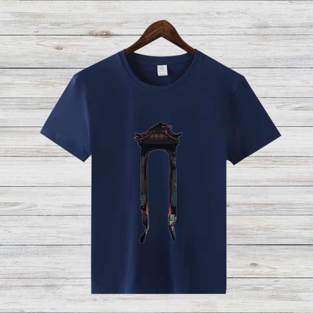 T-Shirt Hintergrund von „The_breathtaking_anime_inspired__Japanese_Illustration_f8c12bc4-2884-443b... #160