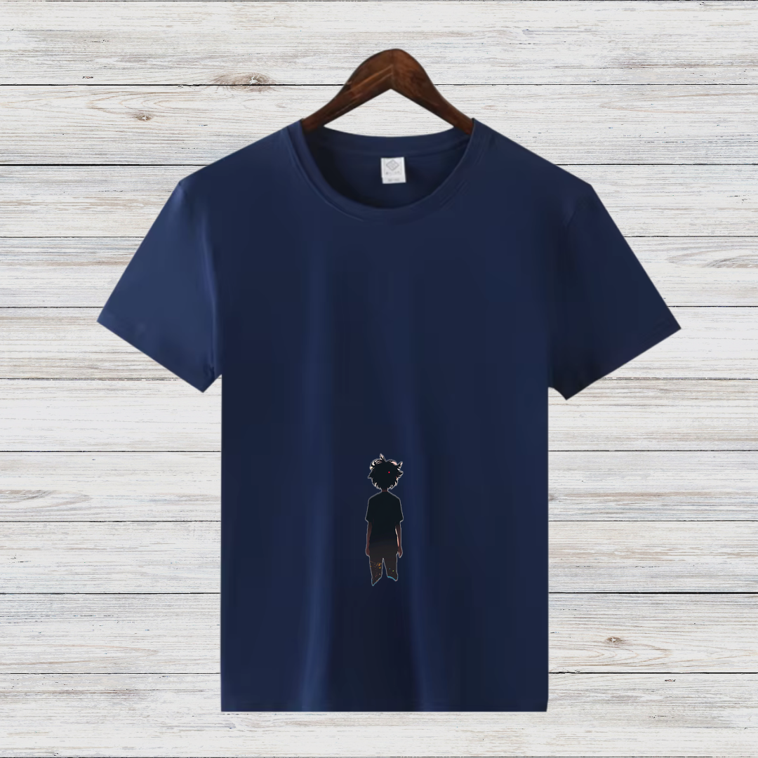 Minimalistisches Kunst T-Shirt | Stilvolles Winter-Shirt | 100% Baumwolle | Geschenk für Kunstliebhaber