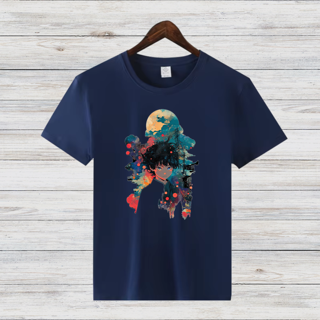 Mystisches Anime Shirt | Künstlerisches Design | Fantasievolles Grafik T-Shirt | Geschenk für Anime-Fans