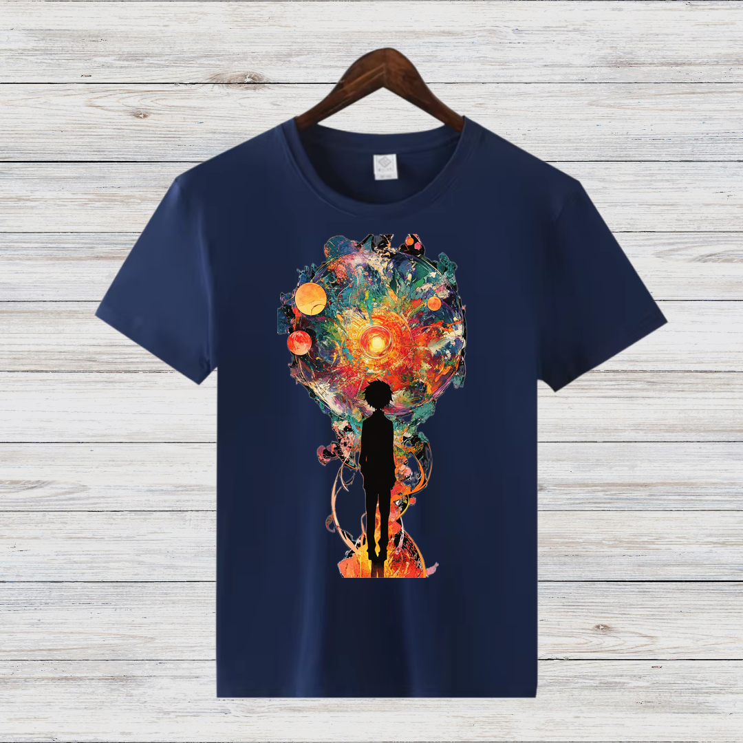 Kosmisches Universum Shirt | Mystisches Galaxie Design | Astronomie T-Shirt | Sci-Fi Kunst Shirt für Träumer