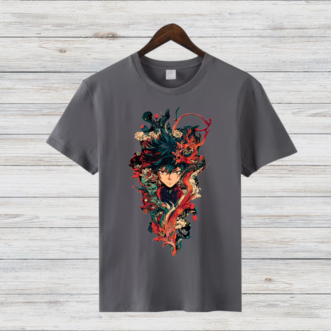 Episches Anime Shirt | Stylisches Manga Design | Perfektes Geschenk für Anime-Fans | Hochwertiges Baumwollshirt