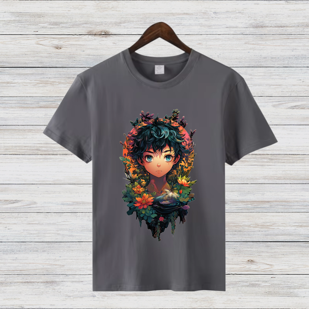 Mystisches Anime Kunst T-Shirt | Fantasy Illustration Shirt | Stilvolles Manga Design | Geschenk für Anime-Fans