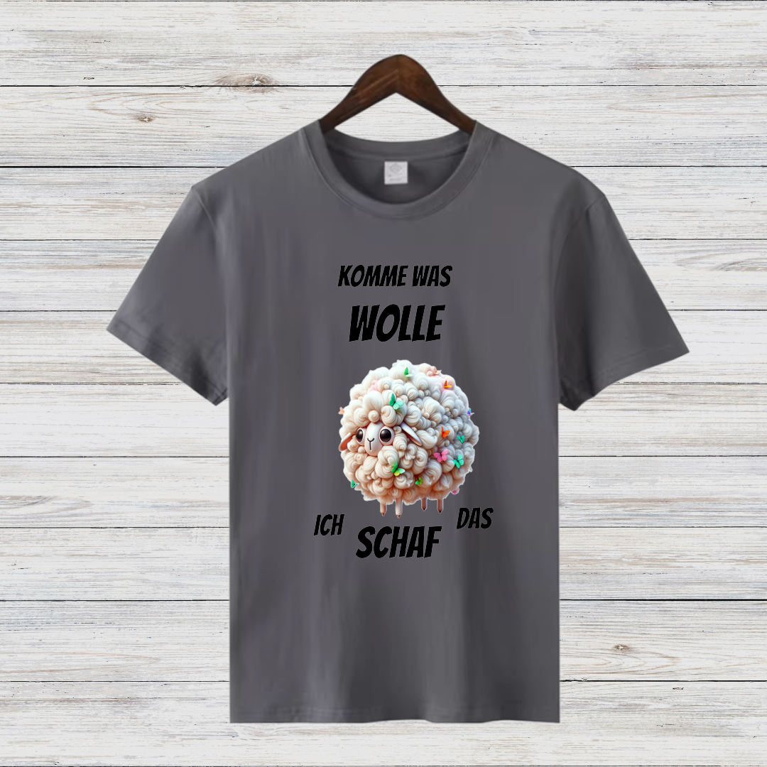 Komme was Wolle | Lustiges Schaf-Shirt | Humorvolles Weihnachtsdesign | Statement Shirt für die Festzeit