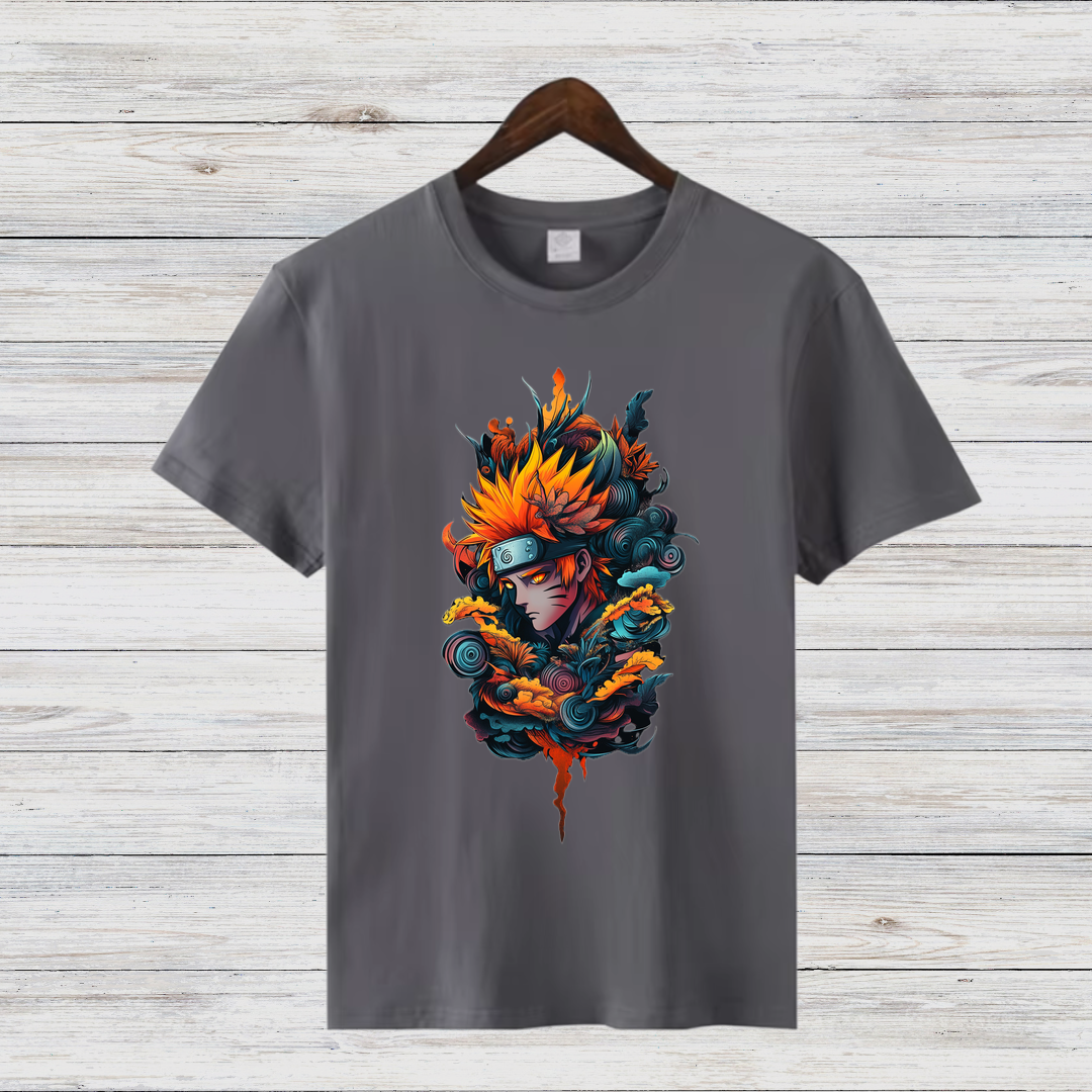 Episches Ninja Shirt | Anime Fan T-Shirt | Stylisches Baumwollshirt für Wintertage | Geschenk für Anime-Liebhaber