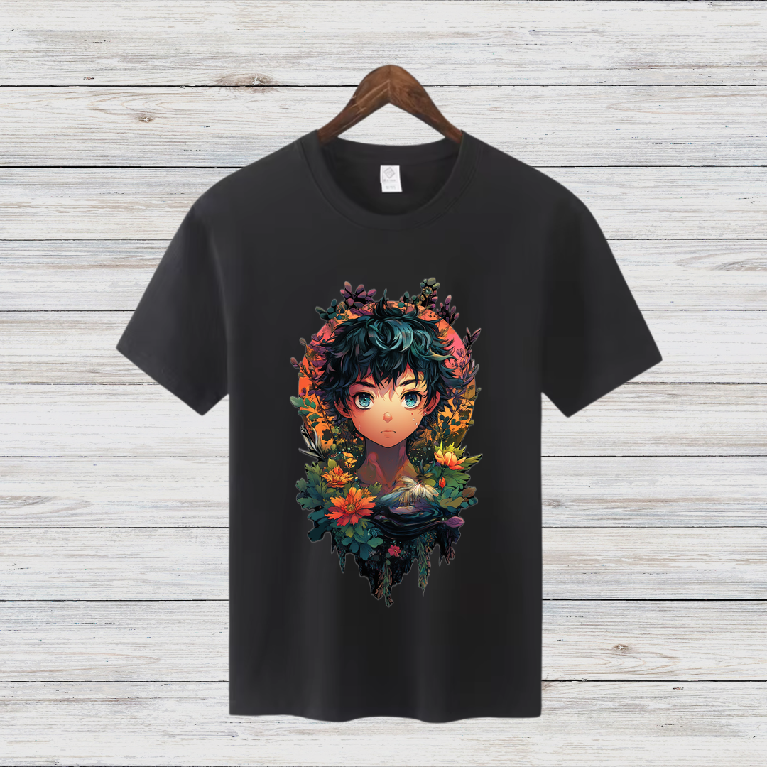 Mystisches Anime Kunst T-Shirt | Fantasy Illustration Shirt | Stilvolles Manga Design | Geschenk für Anime-Fans