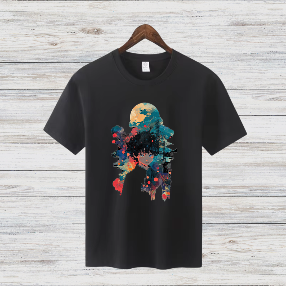 Mystisches Anime Shirt | Künstlerisches Design | Fantasievolles Grafik T-Shirt | Geschenk für Anime-Fans