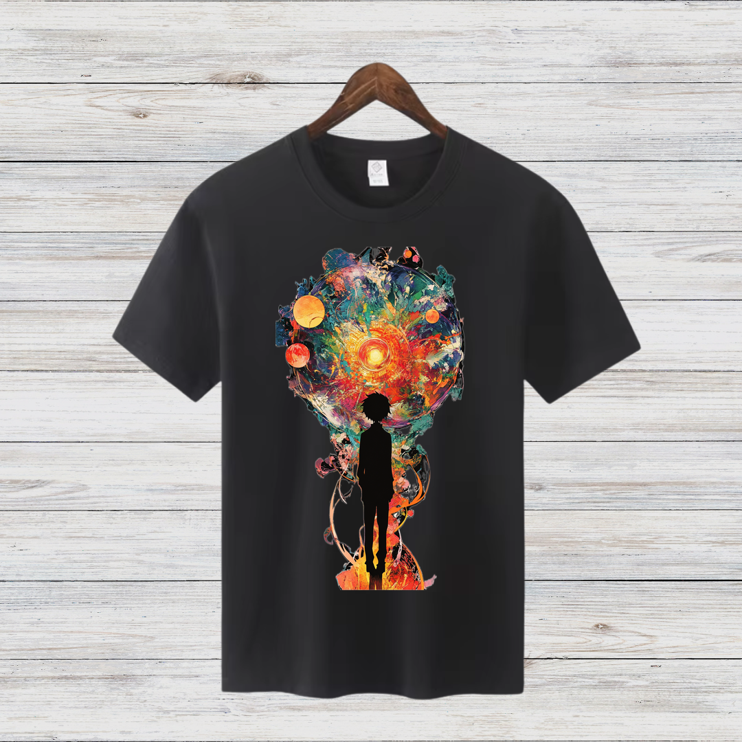 Kosmisches Universum Shirt | Mystisches Galaxie Design | Astronomie T-Shirt | Sci-Fi Kunst Shirt für Träumer