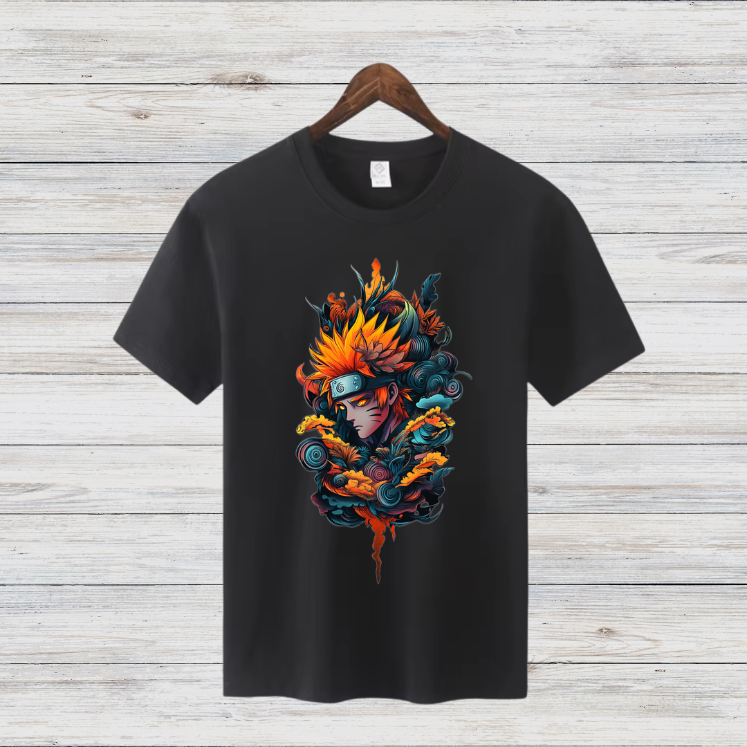 Episches Ninja Shirt | Anime Fan T-Shirt | Stylisches Baumwollshirt für Wintertage | Geschenk für Anime-Liebhaber