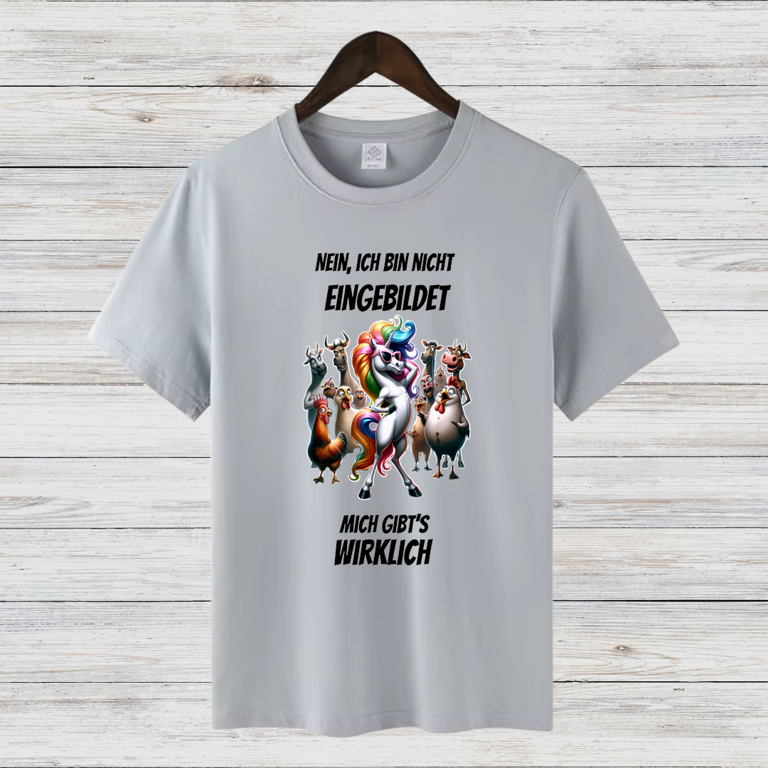 Nein, Ich Bin Nicht Eingebildet | Lustiges Einhorn-Shirt | Humorvolles Motiv | Statement Shirt für Damen | Perfekt für den Winter