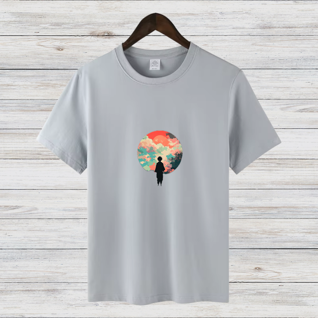 Magisches Wintermotiv | Stilvolles Baumwollshirt | Traumhaftes Design | Mystisches Fashion-Statement