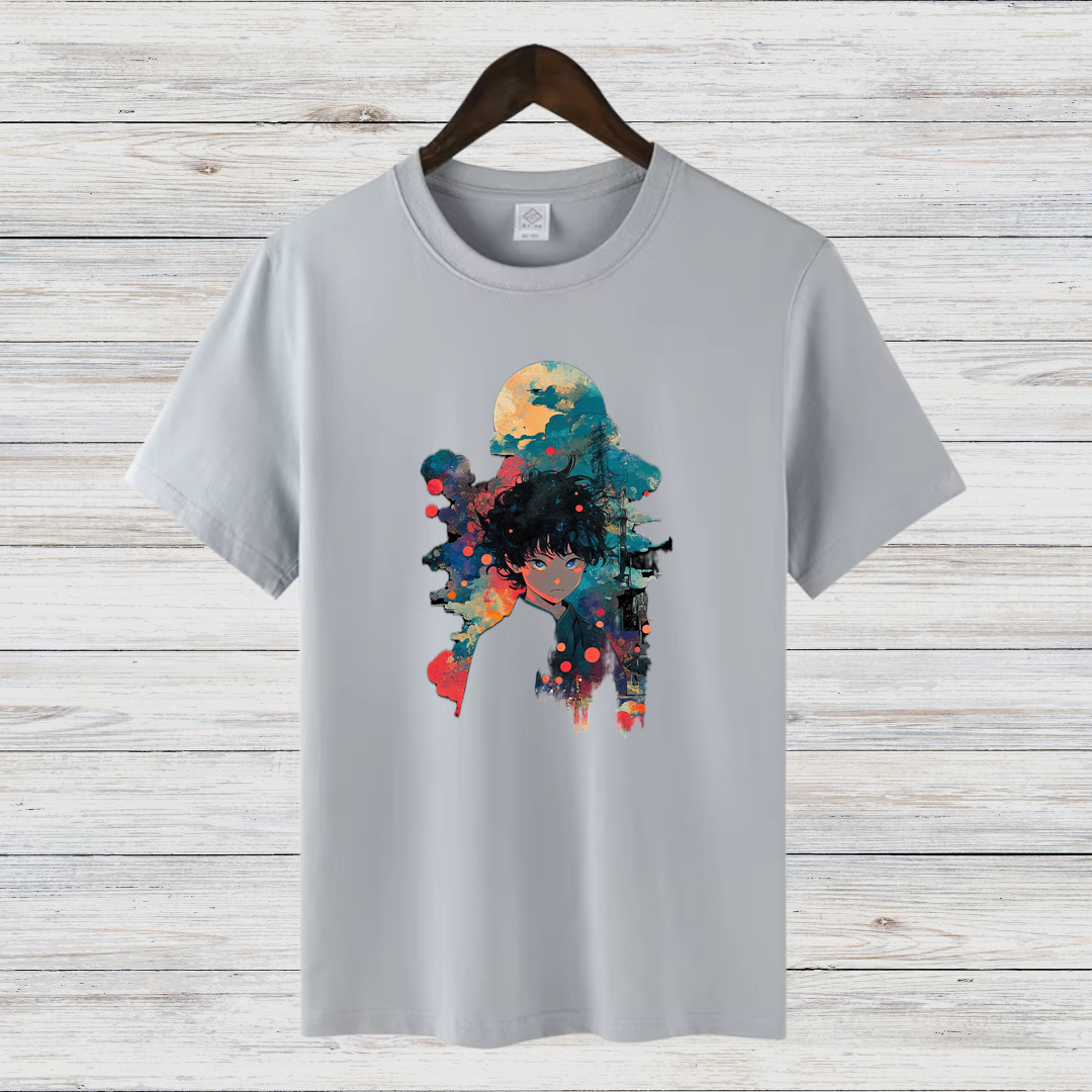 Mystisches Anime Shirt | Künstlerisches Design | Fantasievolles Grafik T-Shirt | Geschenk für Anime-Fans