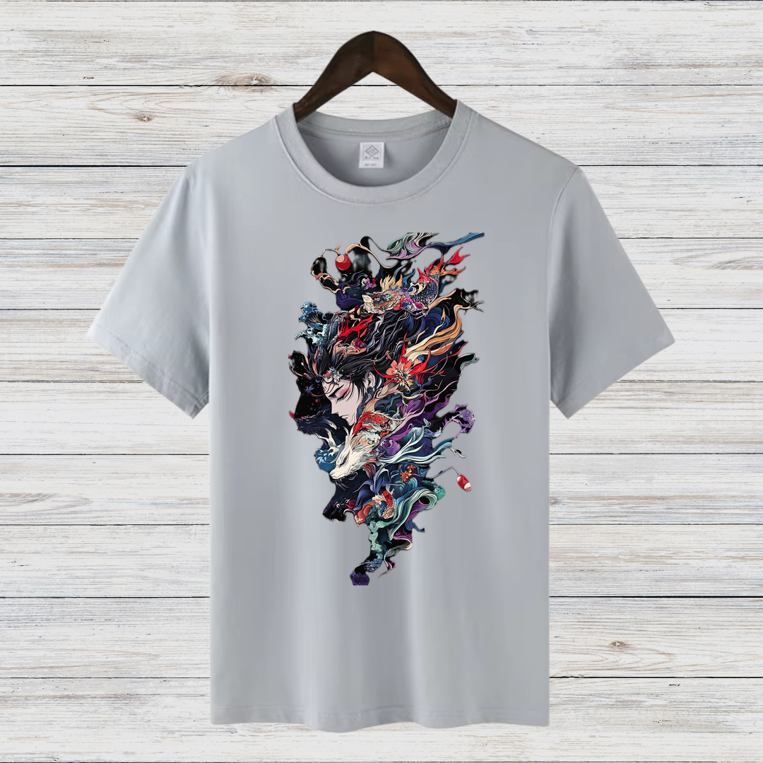 T-Shirt Hintergrund von „The_breathtaking_anime_inspired__Japanese_Illustration_f8c12bc4-2884-443b... #419