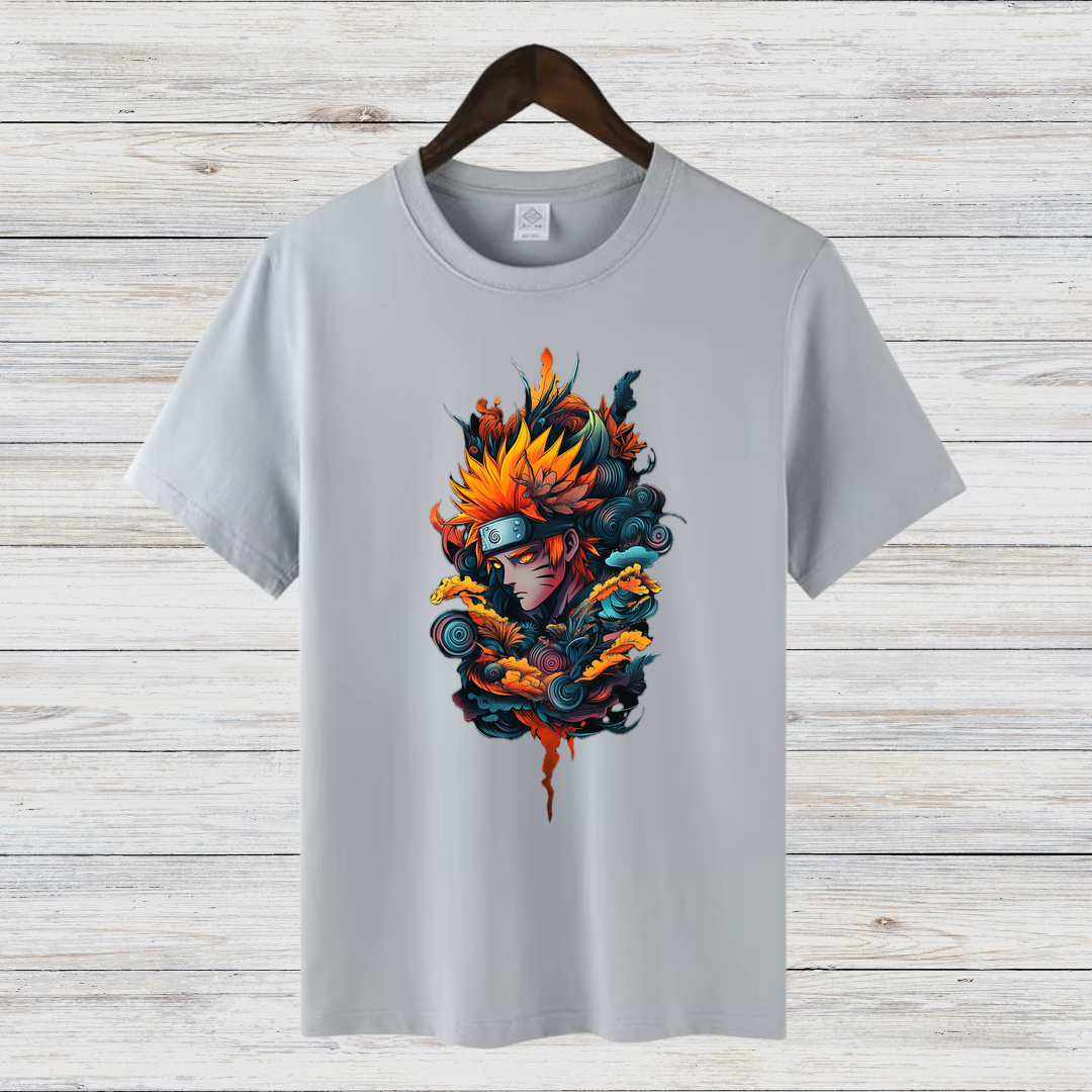 Episches Ninja Shirt | Anime Fan T-Shirt | Stylisches Baumwollshirt für Wintertage | Geschenk für Anime-Liebhaber