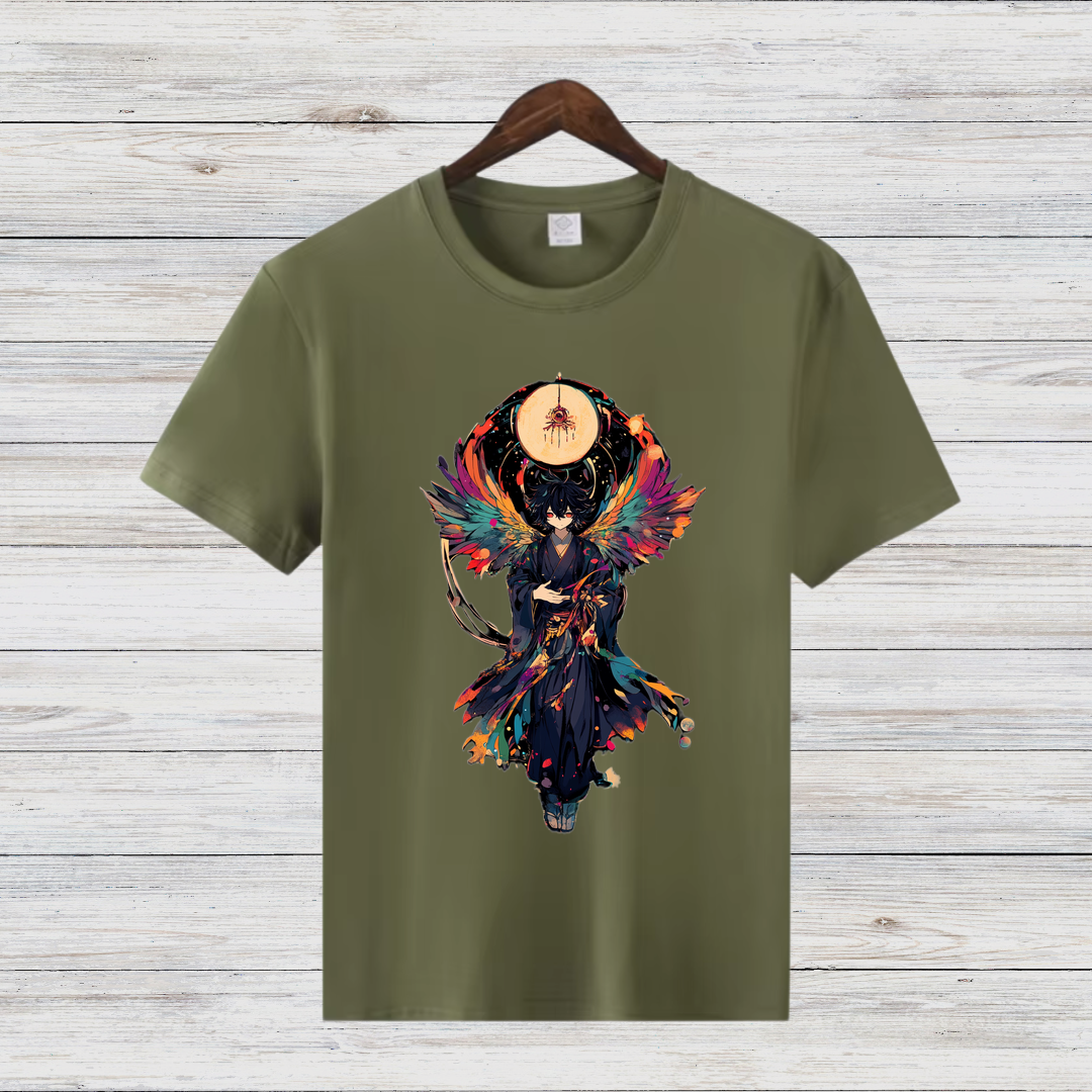 Mystischer Krieger | Anime T-Shirt | Fantasievolles Design | Stylisches Statement Shirt für Fans