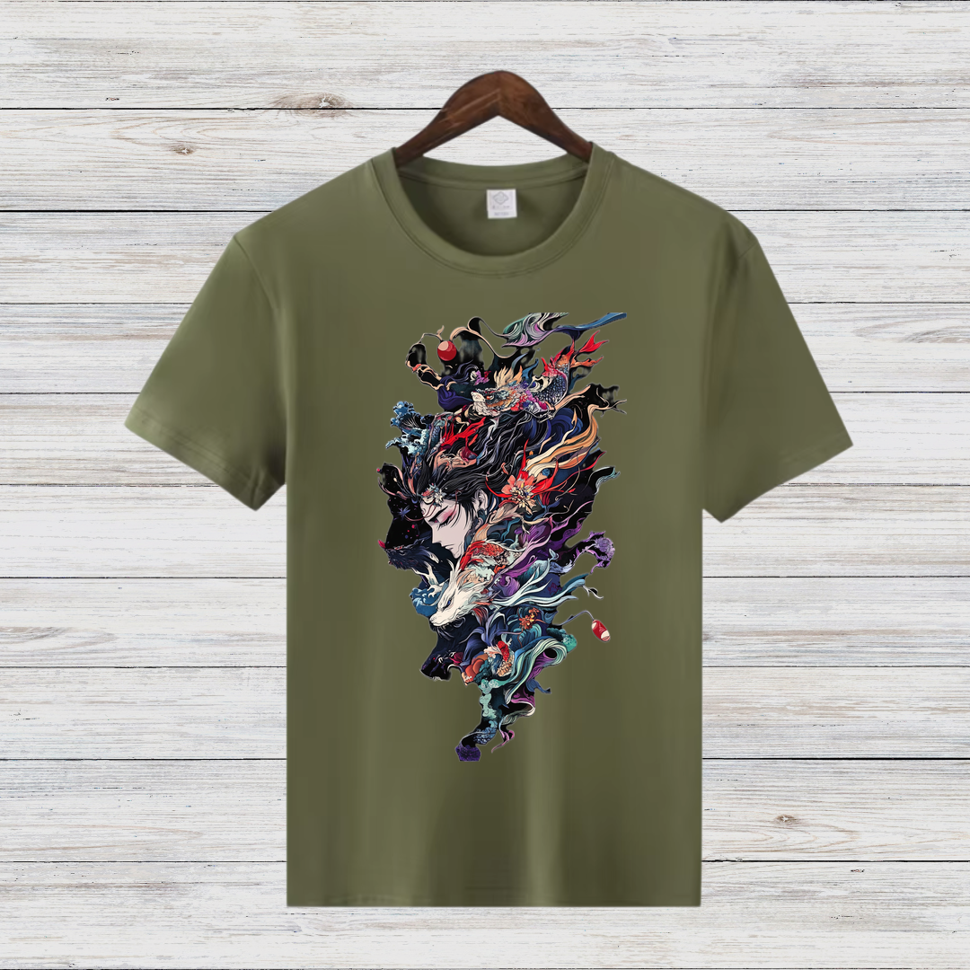 T-Shirt Hintergrund von „The_breathtaking_anime_inspired__Japanese_Illustration_f8c12bc4-2884-443b... #419