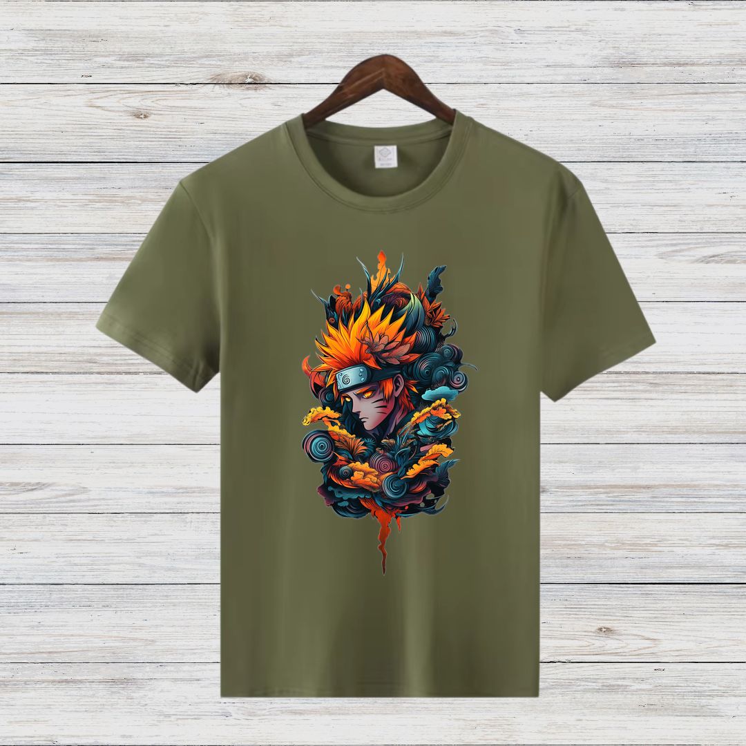 Episches Ninja Shirt | Anime Fan T-Shirt | Stylisches Baumwollshirt für Wintertage | Geschenk für Anime-Liebhaber