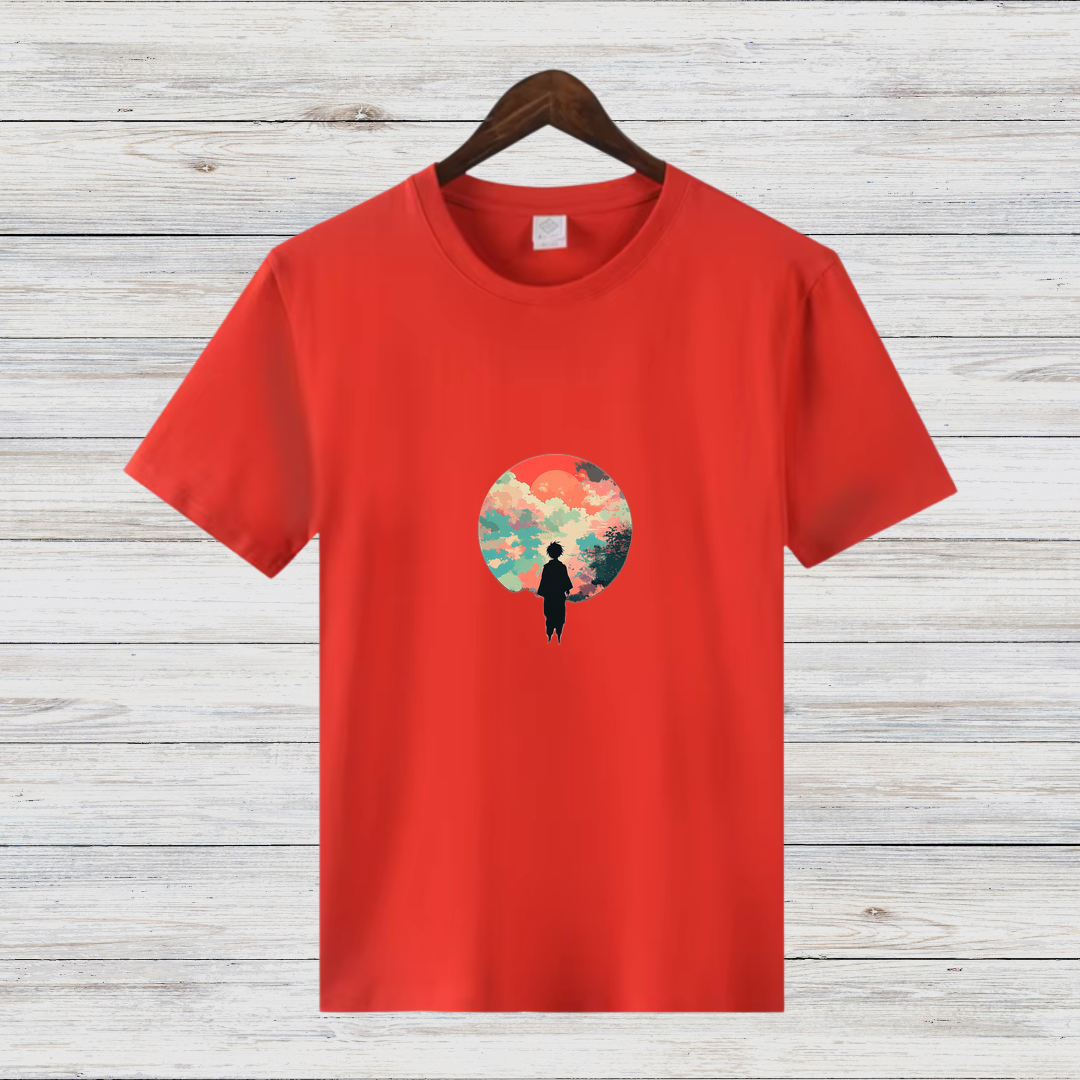 Magisches Wintermotiv | Stilvolles Baumwollshirt | Traumhaftes Design | Mystisches Fashion-Statement