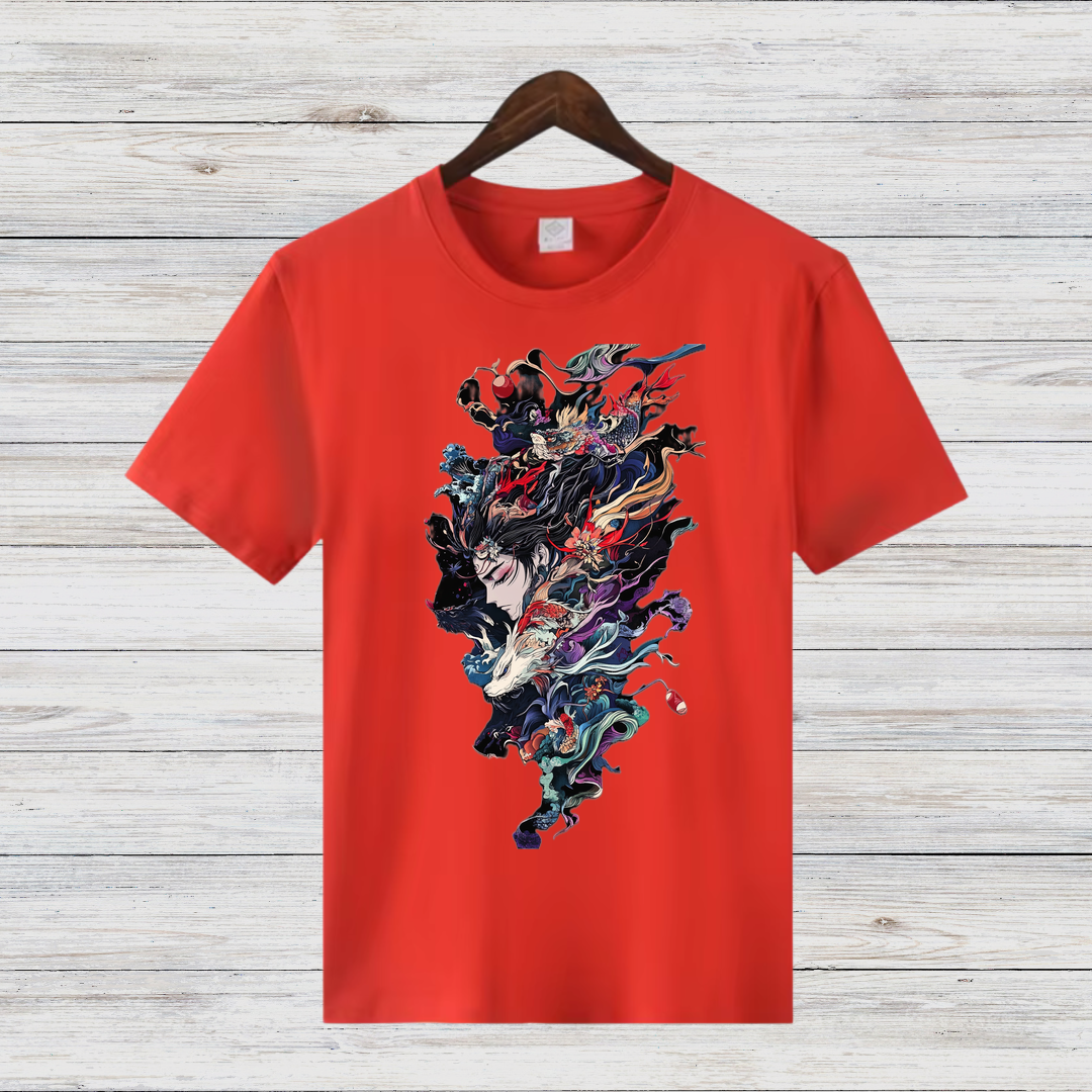 T-Shirt Hintergrund von „The_breathtaking_anime_inspired__Japanese_Illustration_f8c12bc4-2884-443b... #419