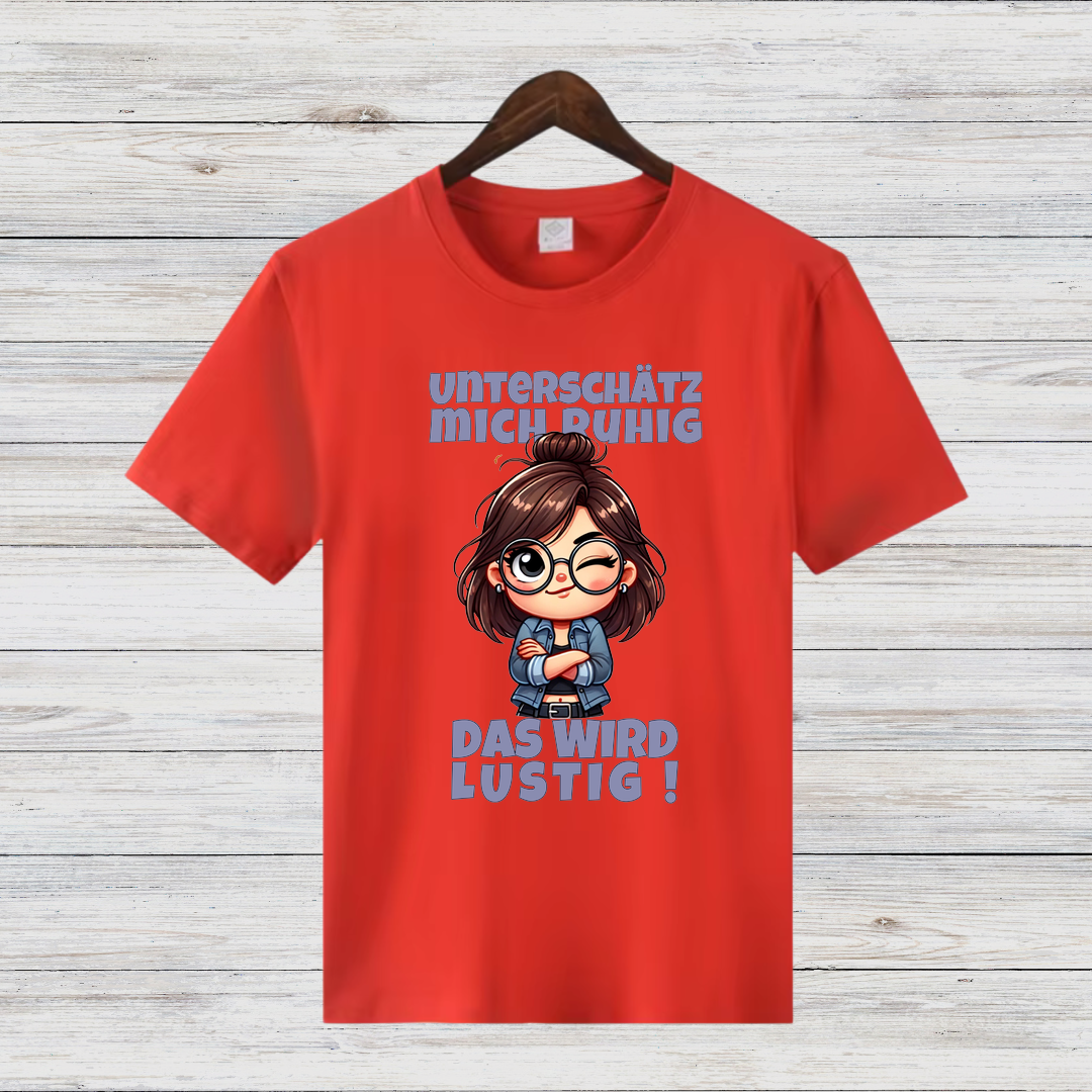 Freches Statement Shirt | Lustiges Winter T-Shirt | Cooles Cartoon Design | Geschenkidee für Frauen