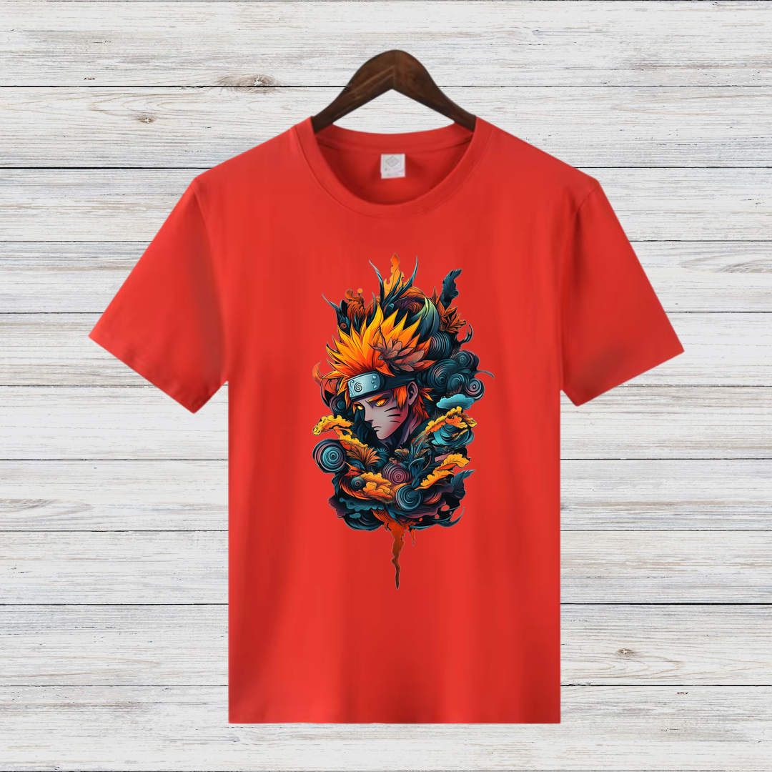 Episches Ninja Shirt | Anime Fan T-Shirt | Stylisches Baumwollshirt für Wintertage | Geschenk für Anime-Liebhaber