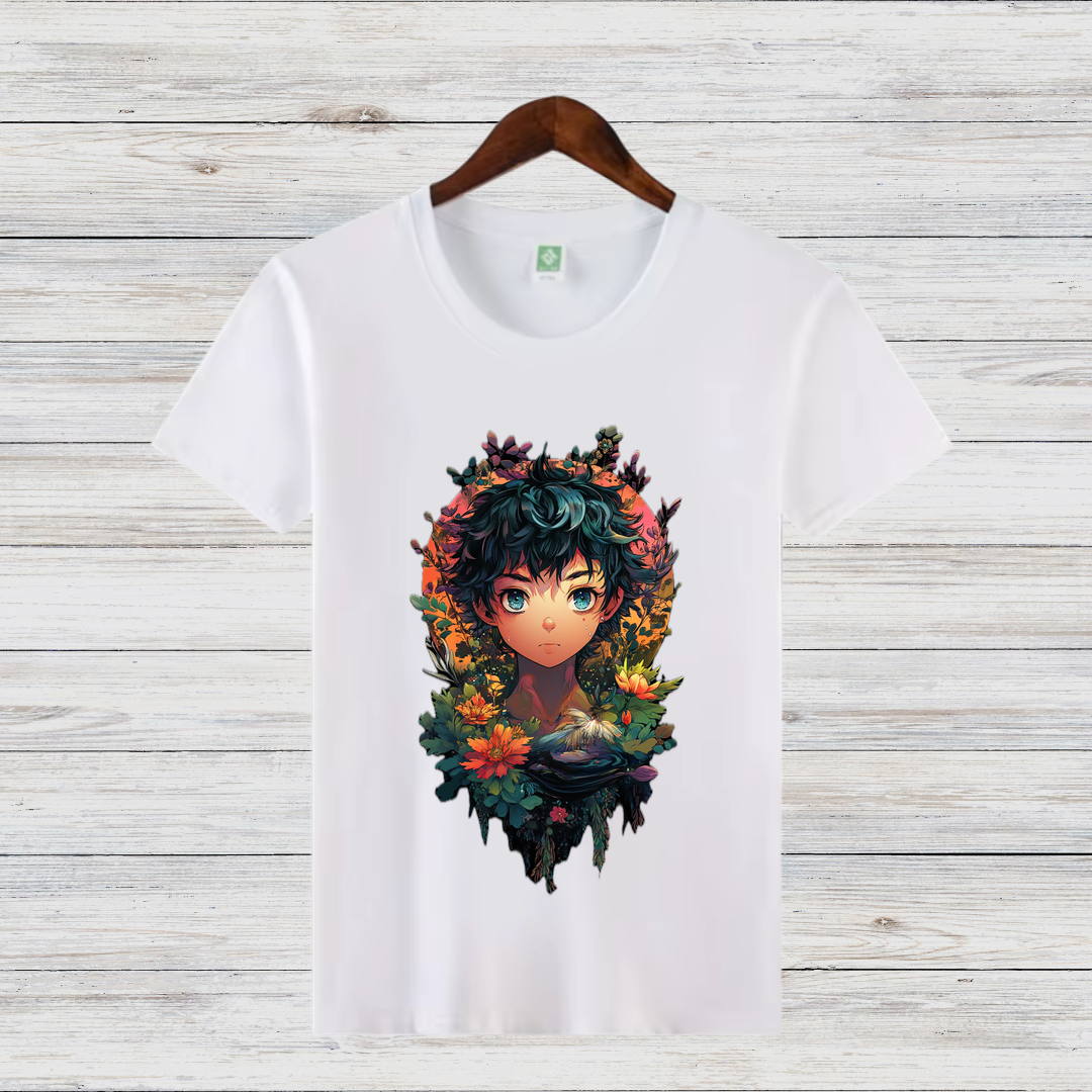 Mystisches Anime Kunst T-Shirt | Fantasy Illustration Shirt | Stilvolles Manga Design | Geschenk für Anime-Fans