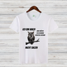 Ich bin wach | Lustiges Eulen-Shirt | Humorvolles Design für Morgenmuffel | Statement Shirt für kalte Wintertage