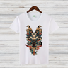 Mystischer Wolf | Fantasy T-Shirt | Kunstvolles Winterdesign | Mystik & Natur | Shirt für Männer