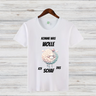 Komme Was Wolle | Lustiges Schaf-Shirt | Humorvolles Winterdesign | Statement Shirt für kalte Tage