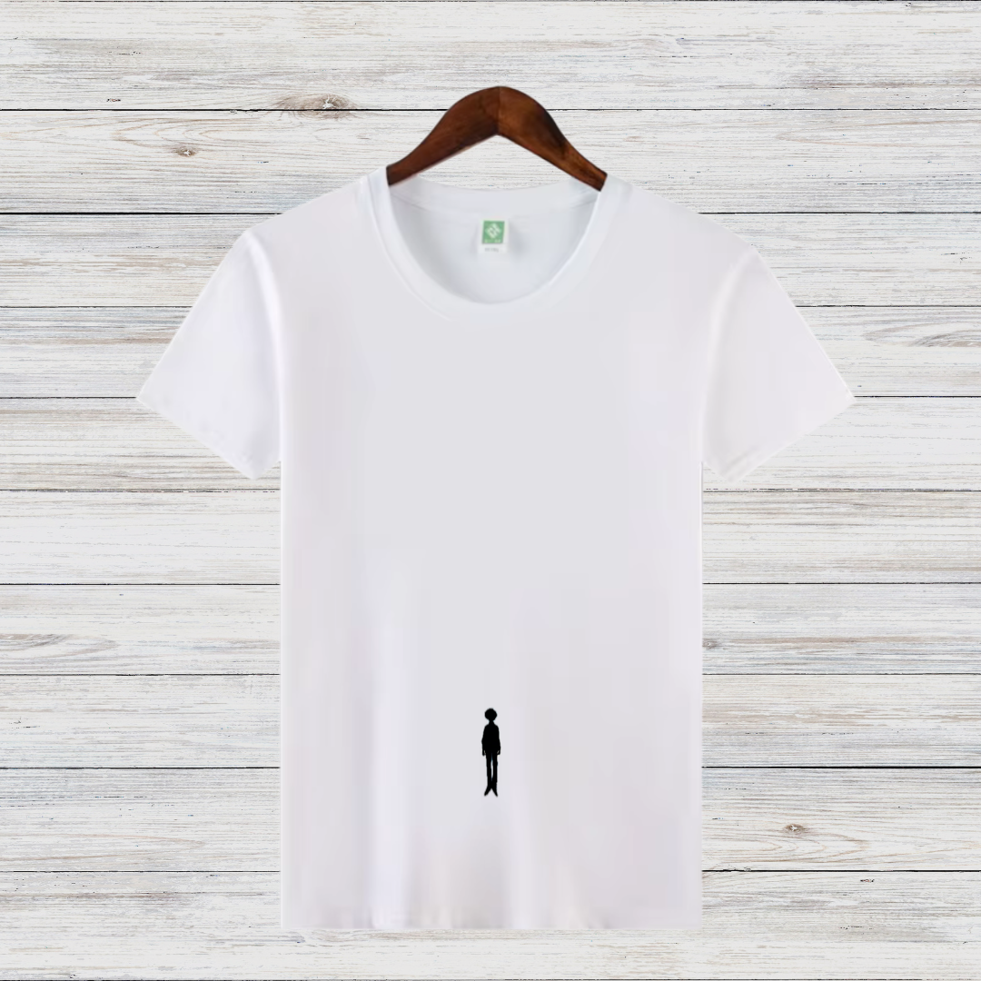 Minimalistisches Design Shirt | Stilvolles Statement Shirt | Modernes Baumwoll T-Shirt | Streetwear Look für den Winter