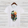 Mystischer Wald | Künstlerisches Natur T-Shirt | Fantasievolles Design | Baumwollshirt für Naturliebhaber