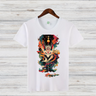 Mystischer Feuerwolf | Fantasie T-Shirt | Spirituelles Kunstdesign | Stilvolles Statement-Shirt für den Winter