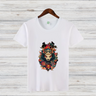 Mystischer Oni | Japanisches Kunst T-Shirt | Dämonen & Samurai Design | Streetwear Shirt für den Winter