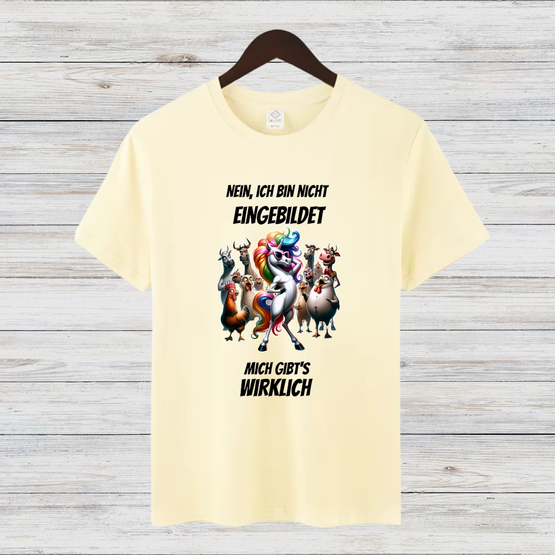 Nein, Ich Bin Nicht Eingebildet | Lustiges Einhorn-Shirt | Humorvolles Motiv | Statement Shirt für Damen | Perfekt für den Winter