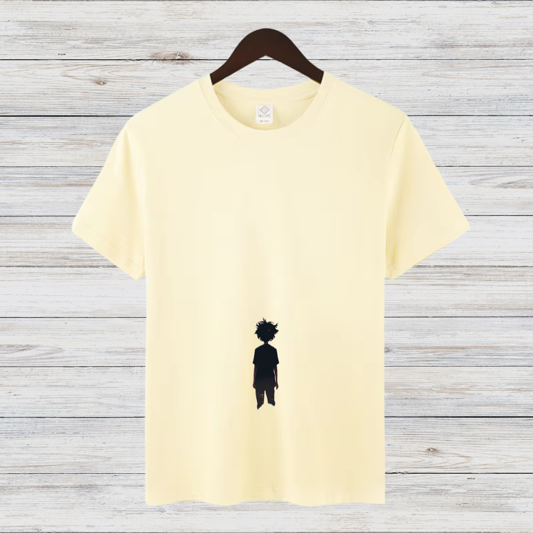 Minimalistisches Kunst T-Shirt | Stilvolles Winter-Shirt | 100% Baumwolle | Geschenk für Kunstliebhaber