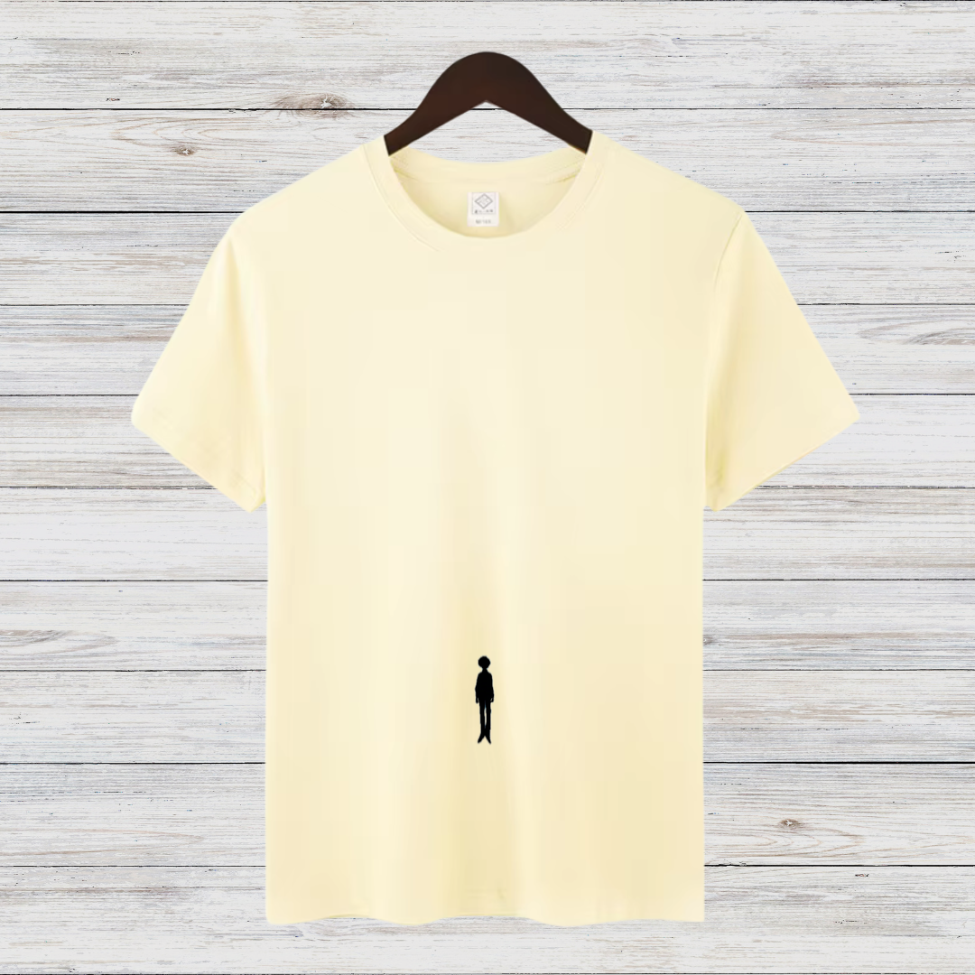 Minimalistisches Design Shirt | Stilvolles Statement Shirt | Modernes Baumwoll T-Shirt | Streetwear Look für den Winter