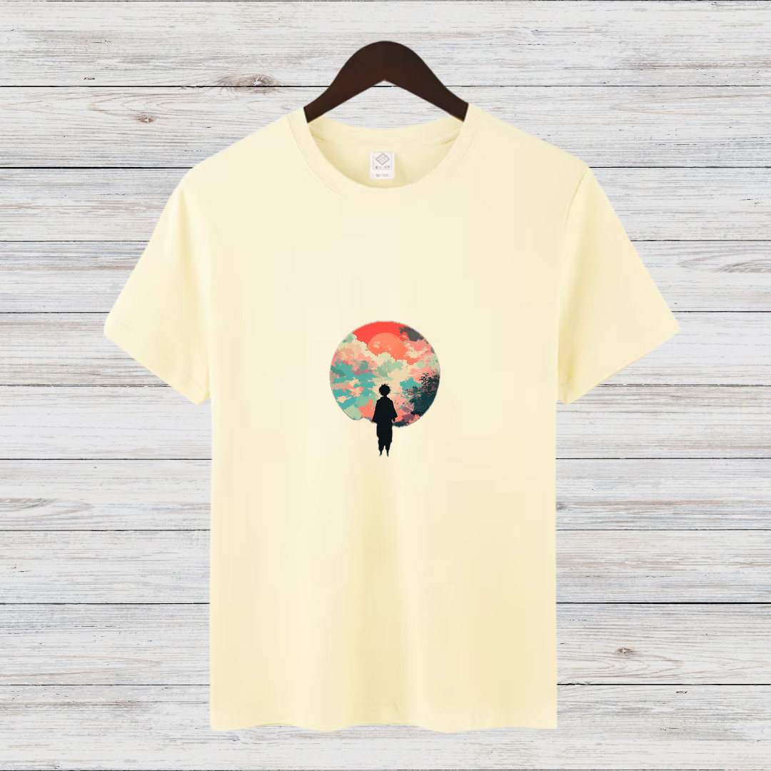 Magisches Wintermotiv | Stilvolles Baumwollshirt | Traumhaftes Design | Mystisches Fashion-Statement