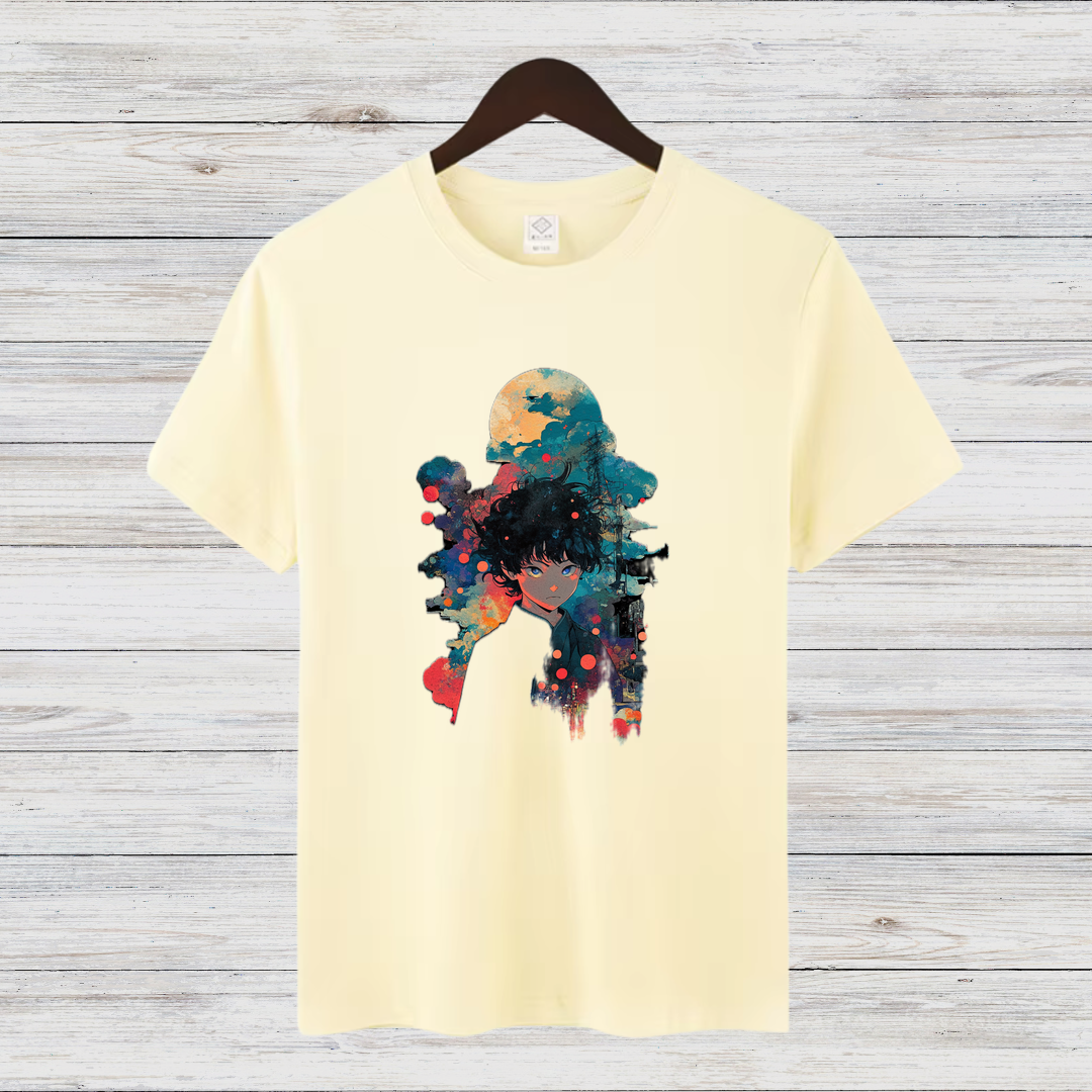 Mystisches Anime Shirt | Künstlerisches Design | Fantasievolles Grafik T-Shirt | Geschenk für Anime-Fans