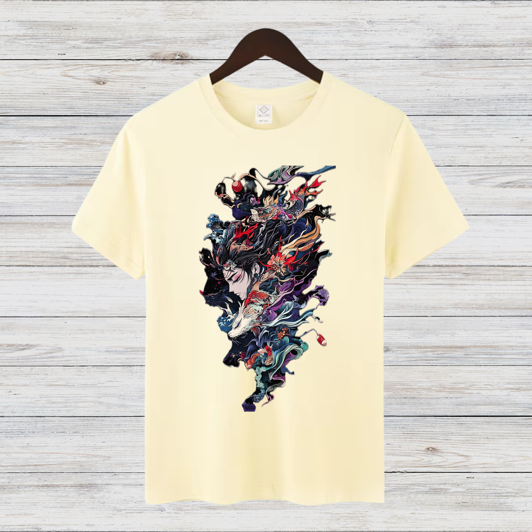 T-Shirt Hintergrund von „The_breathtaking_anime_inspired__Japanese_Illustration_f8c12bc4-2884-443b... #419