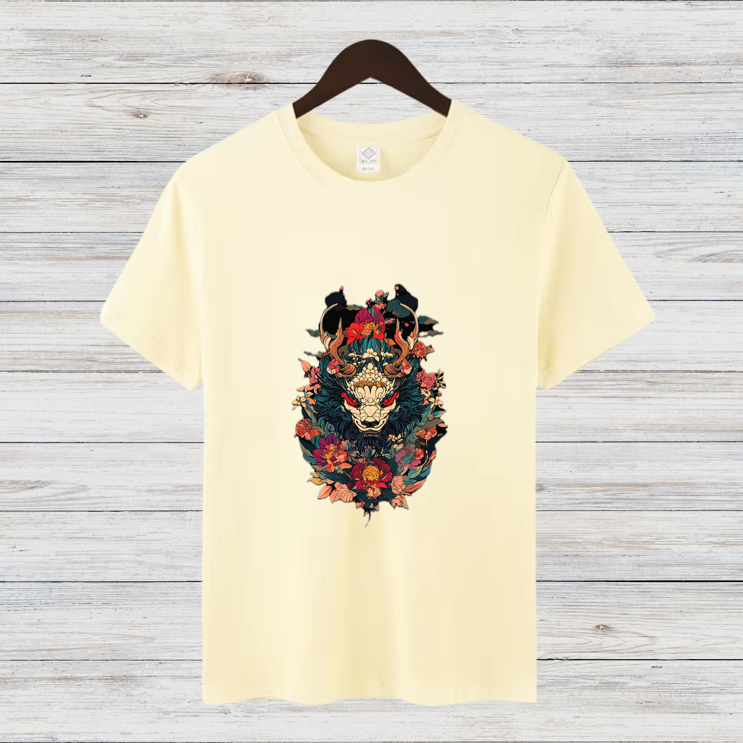 Mystischer Oni | Japanisches Kunst T-Shirt | Dämonen & Samurai Design | Streetwear Shirt für den Winter
