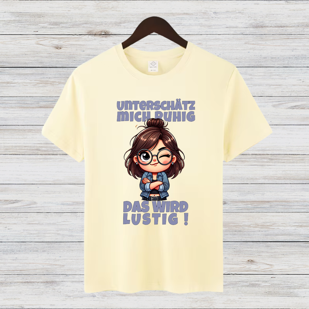 Freches Statement Shirt | Lustiges Winter T-Shirt | Cooles Cartoon Design | Geschenkidee für Frauen