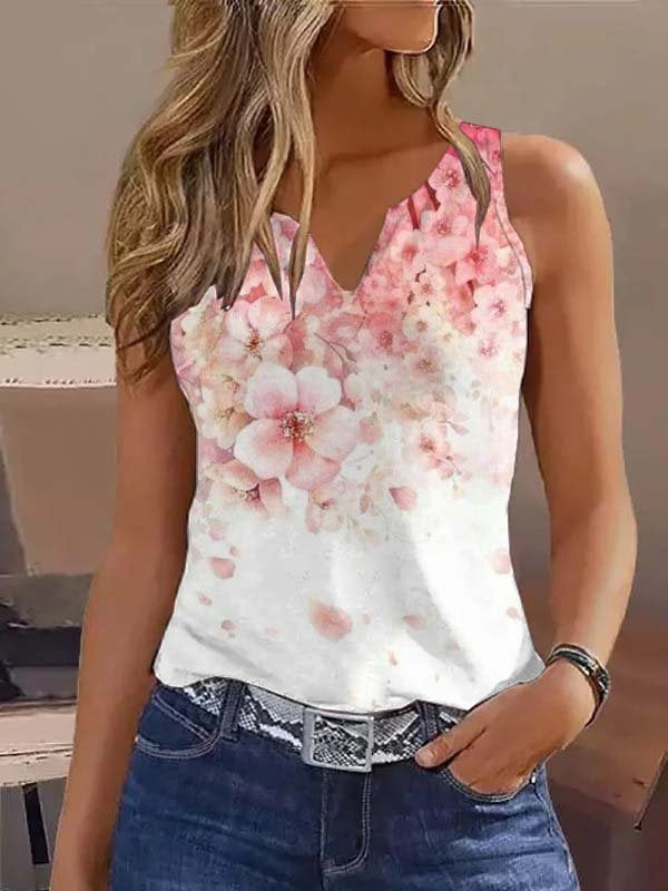 PureWear® - Schattige mouwloze top met print