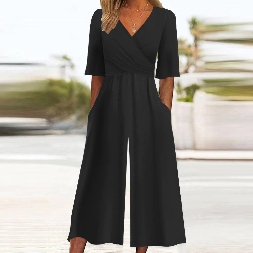 ElegantieZwarte Jumpsuit