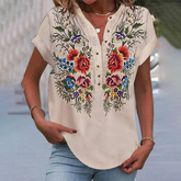 FloraKaki blouse