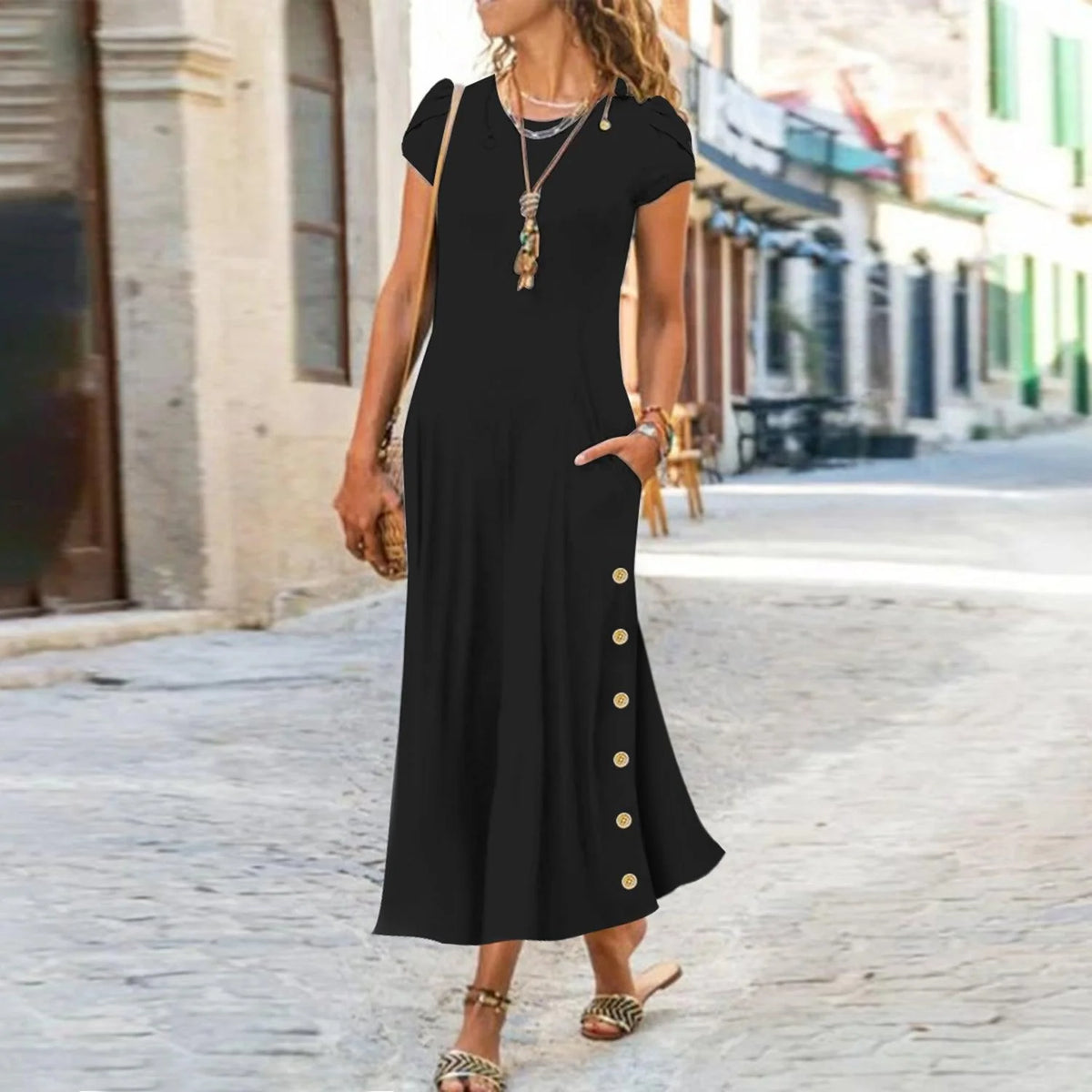 City Magic maxi-jurk