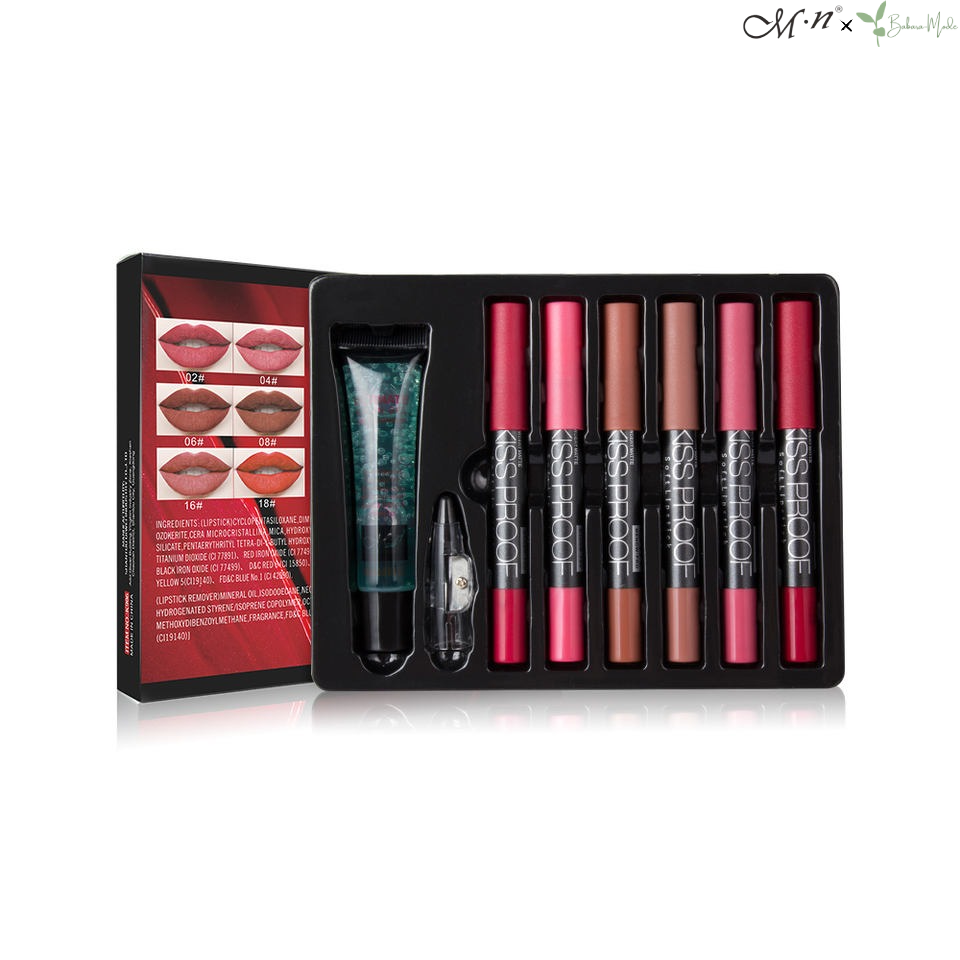 B•M®✗M•n® - Cosmetica lippenstiftpotloodset