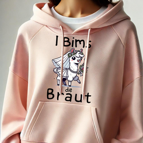 Grappige bruid hoodie