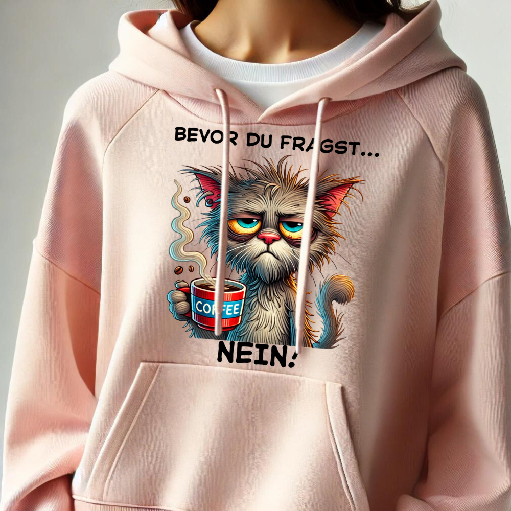 Grumpy Cat Morning-hoodie