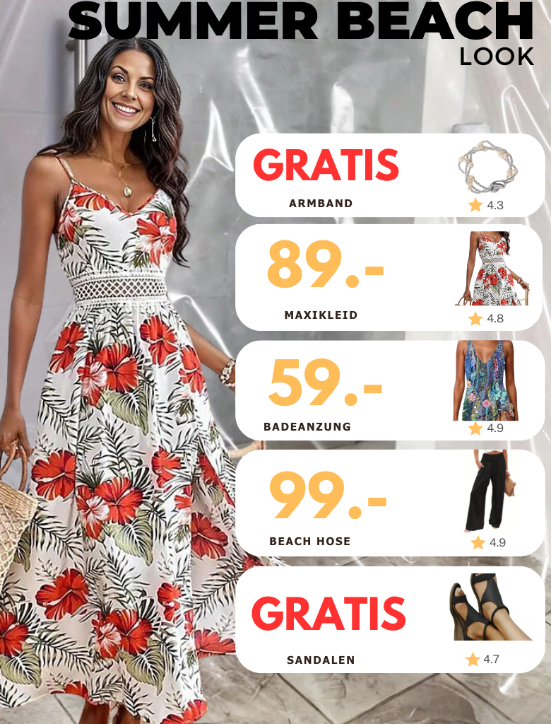 OutfitStil® - Zomerse strandlook