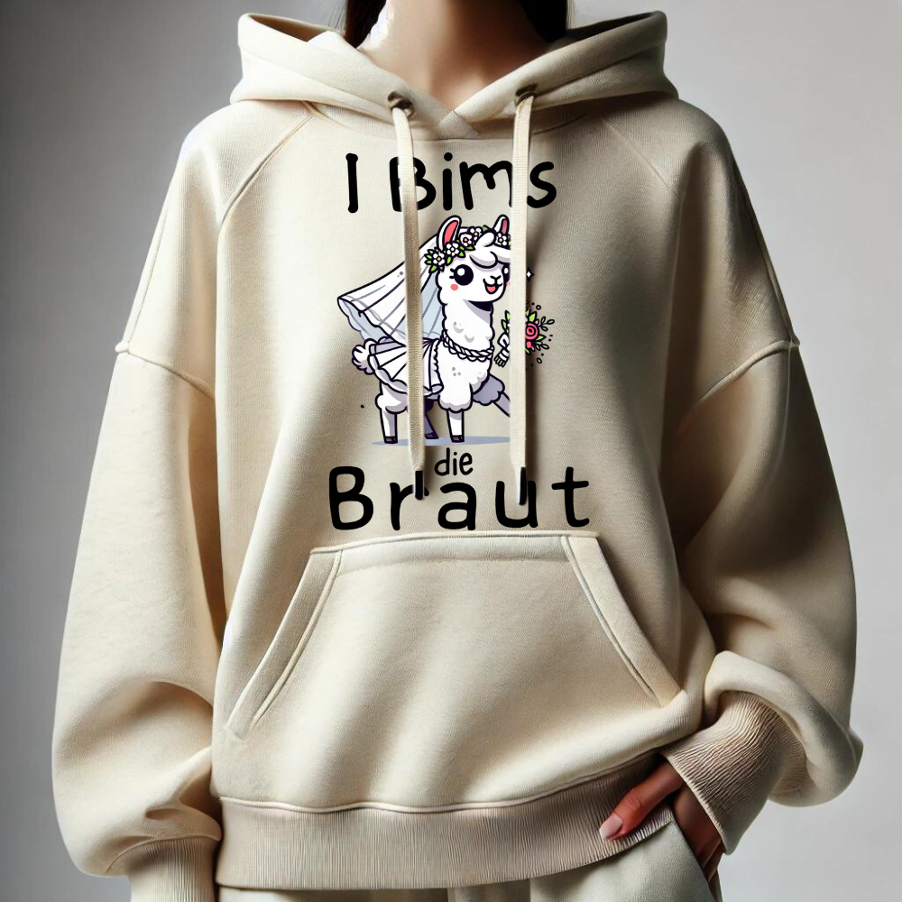 Grappige bruid hoodie